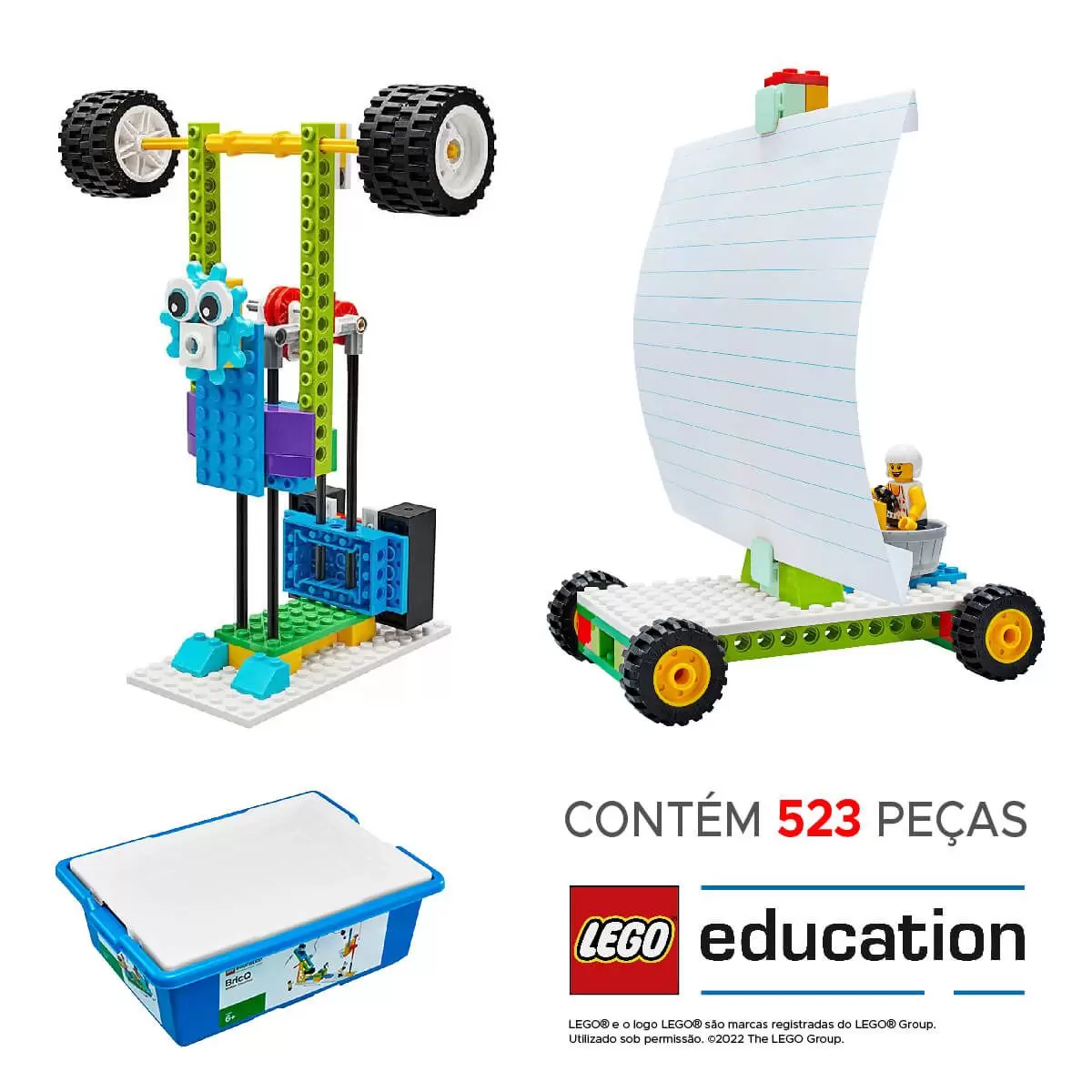 Kit BricQ Motion Essential LEGO® Education (45401)